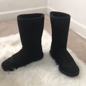 Black ugg boots